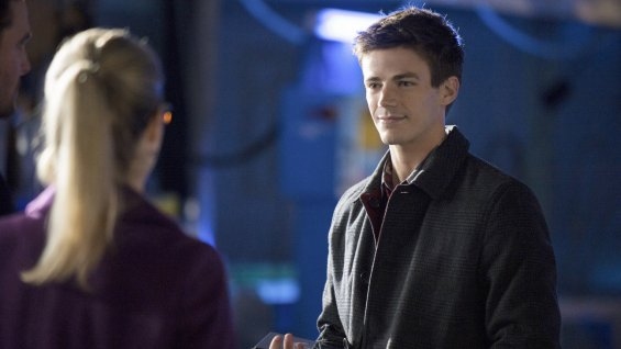 Photo Flash: First Look at Grant Gustin as 'Flash' on The CW's ARROW 