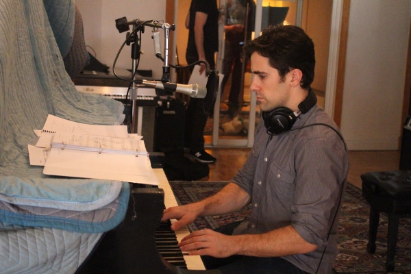 Photo Coverage: In the Recording Studio with MURDER FOR TWO! Image