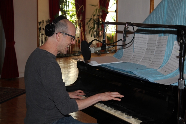 Photo Coverage: In the Recording Studio with MURDER FOR TWO! Image
