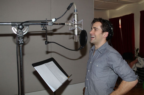Photo Coverage: In the Recording Studio with MURDER FOR TWO! 
