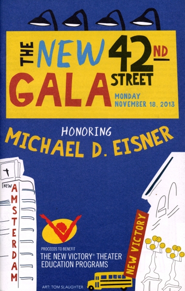 Photo Coverage: Michael Eisner Honored at New 42nd St. Gala- Inside the Curtain Call Image