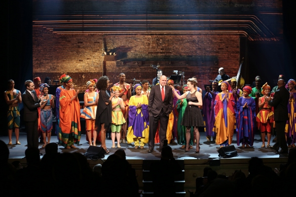 Photo Coverage: Michael Eisner Honored at New 42nd St. Gala- Inside the Curtain Call Image