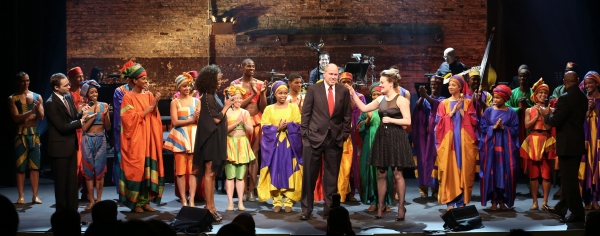 Photo Coverage: Michael Eisner Honored at New 42nd St. Gala- Inside the Curtain Call Image