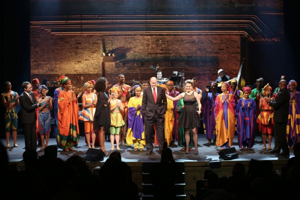 Photo Coverage: Michael Eisner Honored at New 42nd St. Gala- Inside the Curtain Call Image