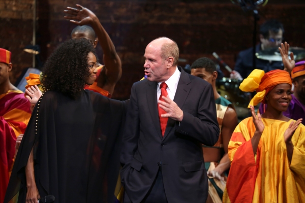 Photo Coverage: Michael Eisner Honored at New 42nd St. Gala- Inside the Curtain Call Image