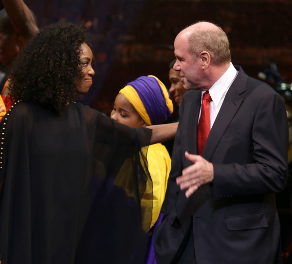 Photo Coverage: Michael Eisner Honored at New 42nd St. Gala- Inside the Curtain Call Image