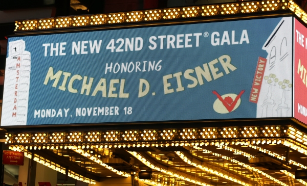 Photo Coverage: Ashley Brown, Heather Headley & More Celebrate Michael Eisner at The New 42nd St. Gala Image
