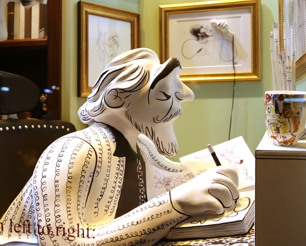 Photo Coverage: Henri Bendel Unveils HIRSCHFELD SPECTACULAR Window Exhibit Image