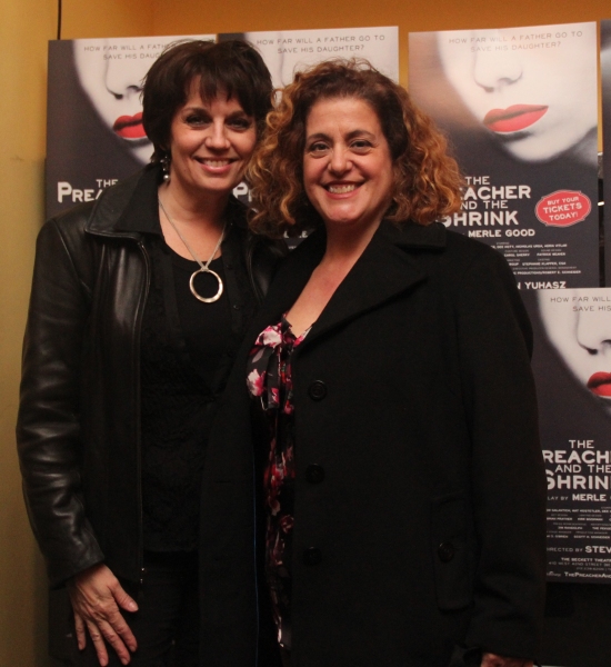 Photo Flash: THE PREACHER AND THE SHRINK Celebrates Opening at Theatre Row Image