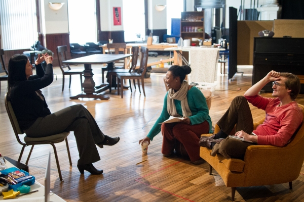 Photo Flash: In Rehearsal with Steppenwolf Theatre's TRIBES 