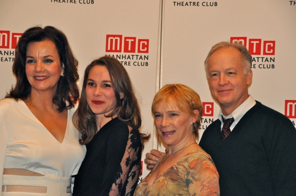 Margaret Colin, Kristen Bush, Amelia Campbell and Reed Birney Photo