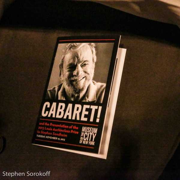 Photo Coverage: Stephen Sondheim Honored at Museum of the City of New York Gala Image