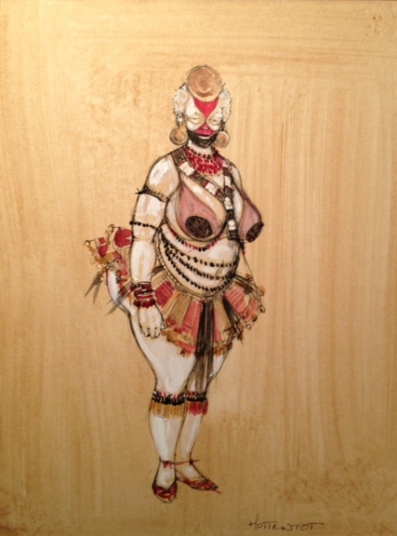 Photo Flash: First Look at Costume Sketches and Renderings of Re-Imagined SIDE SHOW at La Jolla Image