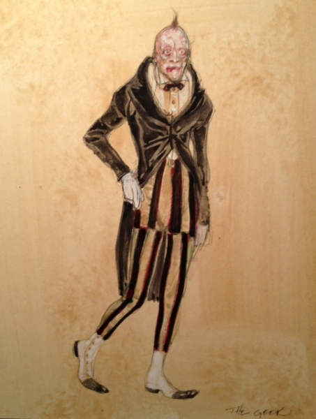 Photo Flash: First Look at Costume Sketches and Renderings of Re-Imagined SIDE SHOW at La Jolla Image