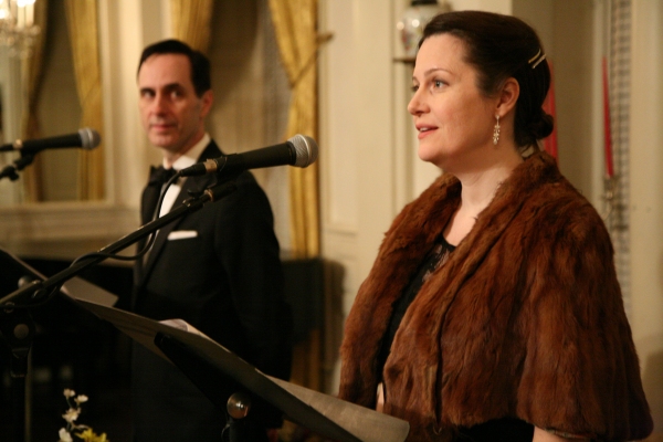 Photo Flash: Bill Connington & AnnMarie Benedict Perform LOVE LETTERS at Colonial Dames Museum House Image