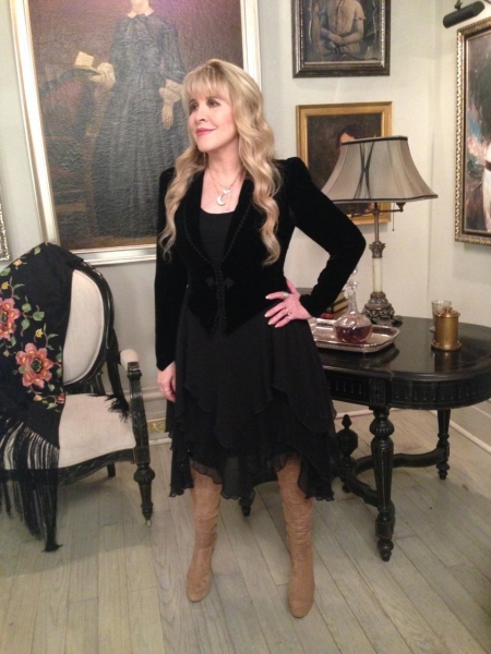 Photo Flash: First Look at Steve Nicks on Set of AMERICAN HORROR STORY: COVEN Image