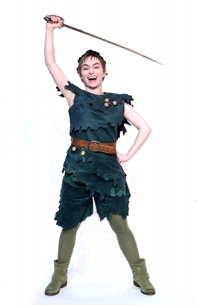 Samantha Arneson as Peter Pan Photo