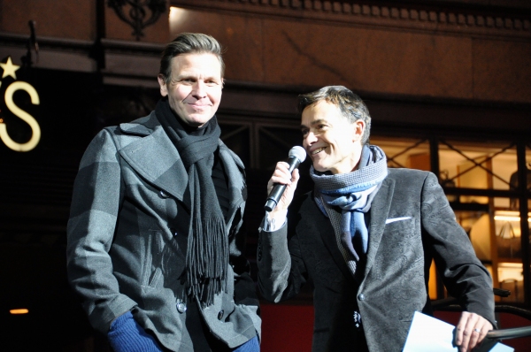 Photo Coverage: Rebecca Luker, Laura Osnes & More Perform at Macy's Christmas Windows Unveiling 