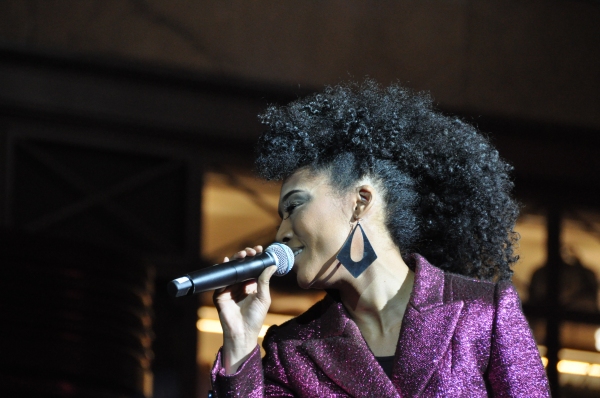 Photo Coverage: Rebecca Luker, Laura Osnes & More Perform at Macy's Christmas Windows Unveiling Image