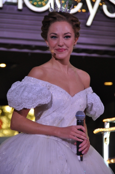 Photo Coverage: Rebecca Luker, Laura Osnes & More Perform at Macy's Christmas Windows Unveiling Image