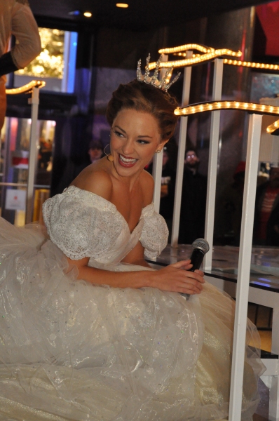 Photo Coverage: Rebecca Luker, Laura Osnes & More Perform at Macy's Christmas Windows Unveiling Image