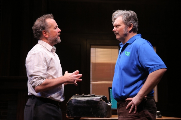 Photo Flash: First Look at John Ellison Conlee, David Costabile & Amanda Quaid in Playwrights Horizons' THE (CURIOUS CASE OF THE) WATSON INTELLIGENCE Image