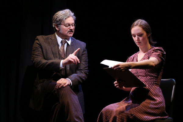Photo Flash: First Look at John Ellison Conlee, David Costabile & Amanda Quaid in Playwrights Horizons' THE (CURIOUS CASE OF THE) WATSON INTELLIGENCE Image
