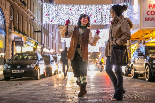 Photo Flash: First Look at Look Left Look Right's ONCE UPON A CHRISTMAS Image