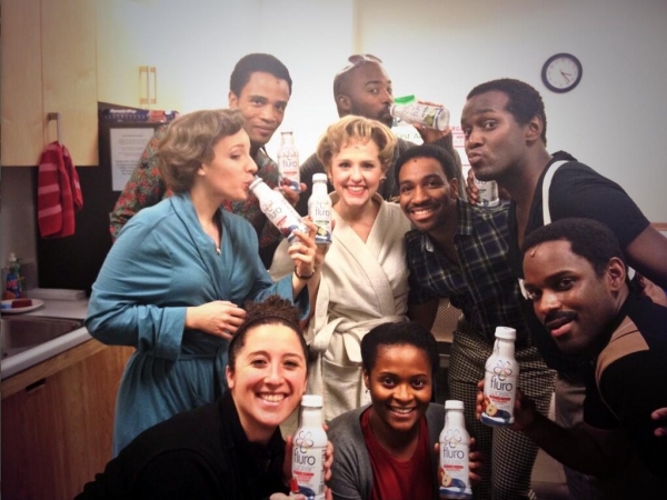 Photo Flash: Saturday Intermission Pics, Nov 23 - First SIP from BEAUTIFUL; HAPPY FELLA 'Catches Fire' and More! Image