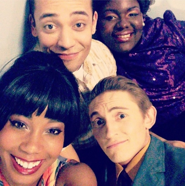 Photo Flash: Saturday Intermission Pics, Nov 23 - First SIP from BEAUTIFUL; HAPPY FELLA 'Catches Fire' and More! Image