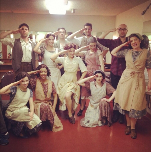 Photo Flash: Saturday Intermission Pics, Nov 23 - First SIP from BEAUTIFUL; HAPPY FELLA 'Catches Fire' and More! Image
