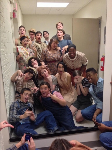 Photo Flash: Saturday Intermission Pics, Nov 23 - First SIP from BEAUTIFUL; HAPPY FELLA 'Catches Fire' and More! Image