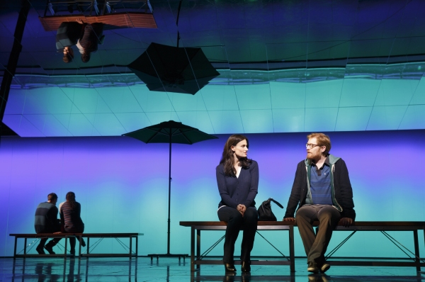 Idina Menzel as Elizabeth and Anthony Rapp as Lucas  Photo