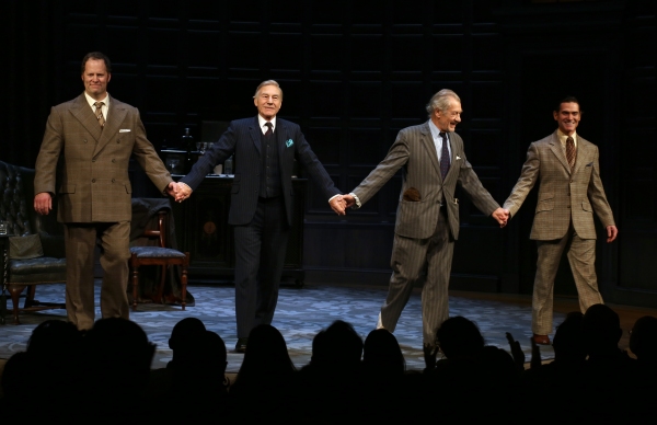 Photo Coverage: Ian McKellen, Patrick Stewart & More Take First Official Bow in NO MAN'S LAND Image
