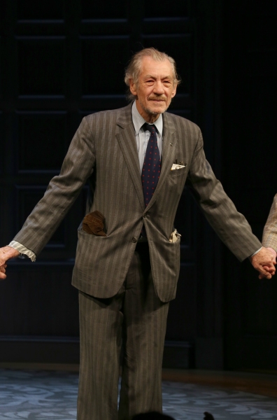 Photo Coverage: Ian McKellen, Patrick Stewart & More Take First Official Bow in NO MAN'S LAND Image