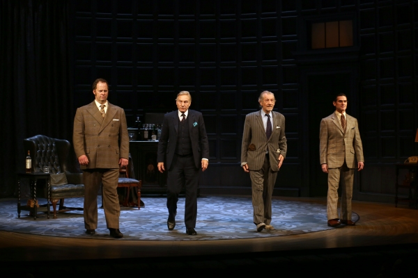Photo Coverage: Ian McKellen, Patrick Stewart & More Take First Official Bow in NO MAN'S LAND Image