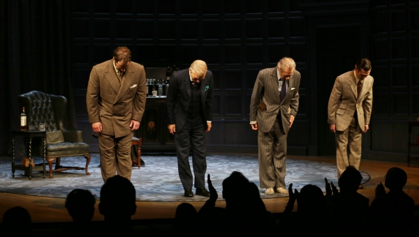 Photo Coverage: Ian McKellen, Patrick Stewart & More Take First Official Bow in NO MAN'S LAND Image