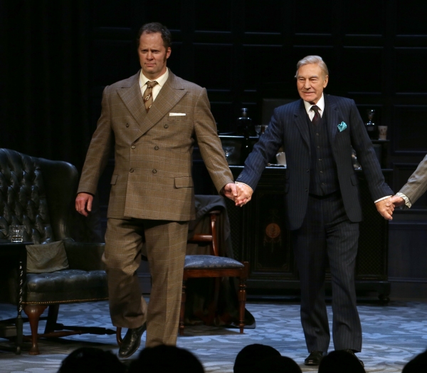 Photo Coverage: Ian McKellen, Patrick Stewart & More Take First Official Bow in NO MAN'S LAND Image