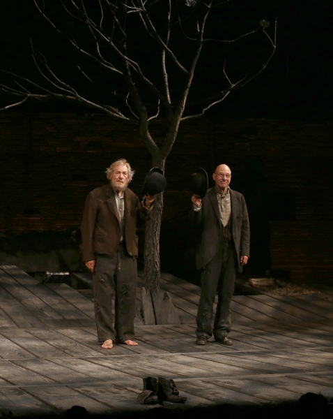 Photo Coverage: Inside the WAITING FOR GODOT Opening Night Curtain Call! Image