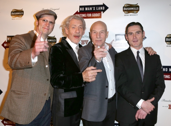 Photo Coverage: WAITING FOR GODOT & NO MAN'S LAND's Patrick Stewart, Ian McKellen & More Celebrate Opening Night! Image