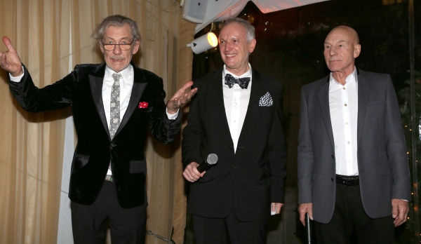 Photo Coverage: WAITING FOR GODOT & NO MAN'S LAND's Patrick Stewart, Ian McKellen & More Celebrate Opening Night! Image