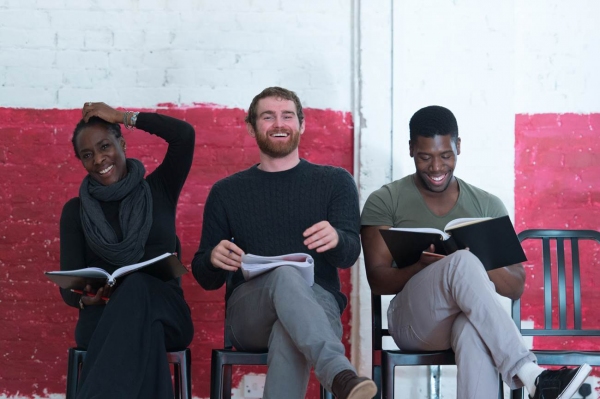 Photo Flash: In Rehearsal with Tom Hiddleston & More for Donmar Warehouse's CORIOLANUS Image