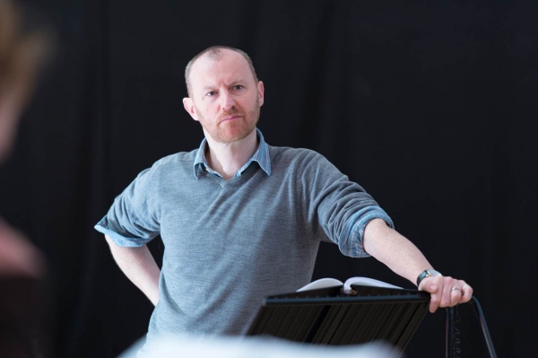 Photo Flash: In Rehearsal with Tom Hiddleston & More for Donmar Warehouse's CORIOLANUS Image