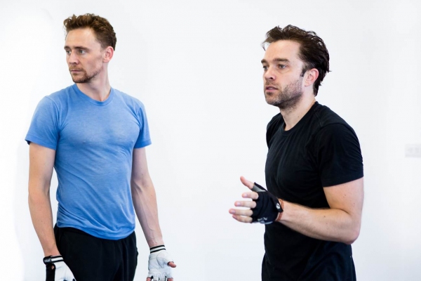 Photo Flash: In Rehearsal with Tom Hiddleston & More for Donmar Warehouse's CORIOLANUS Image
