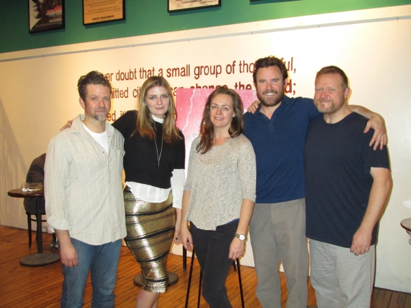 Photo Flash: Mischa Barton Visits Bedlam's SAINT JOAN & HAMLET Image
