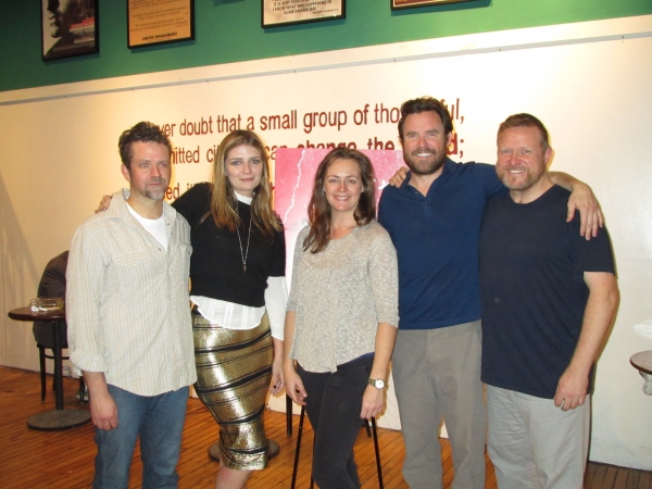 Photo Flash: Mischa Barton Visits Bedlam's SAINT JOAN & HAMLET Image