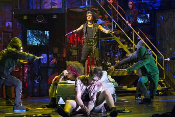 Photo Flash: New Production Shots for AMERICAN IDIOT National Tour with Jared Nepute, Casey O'Farrell & More  Image