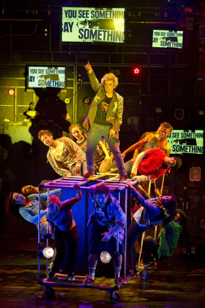 Photo Flash: New Production Shots for AMERICAN IDIOT National Tour with Jared Nepute, Casey O'Farrell & More Image