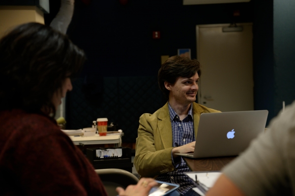 Photo Flash: In Rehearsal with HANDLE WITH CARE Off-Broadway Image