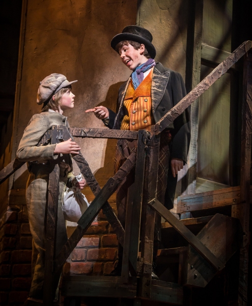 Photo Flash: First Look at David Garrison, Betsy Morgan, Tyler Moran and More in Paper Mill Playhouse's OLIVER!  Image